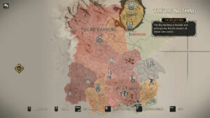 Mad Max game map