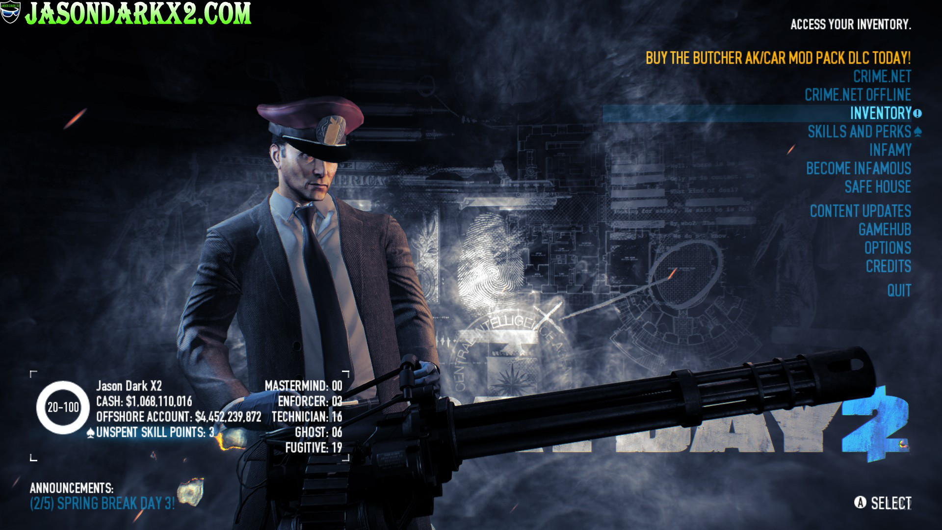 Infamy points payday 2 фото 58