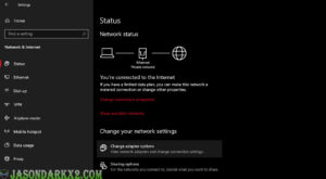 Windows 10: Network & Internet Settings