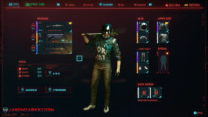 Cyberpunk-2077 - Inventory Menu