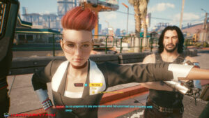 Cyberpunk-2077 - Dialogue with optional Corpo life path option