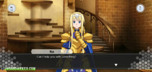Sword Art Online Integral Factor - Alice Assist character