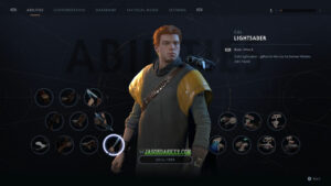 Star Wars: Jedi Fallen Order - Abilities Menu