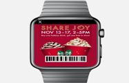 Apple IWatch now with extreme ad capability