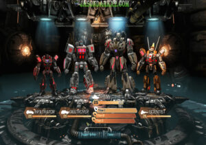 Transformers-Fall-of-Cybertron Multiplayer characters