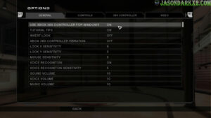 Configure Vegas 2 controller settings
