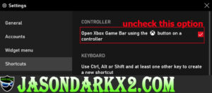 Disable Xbox Game Bar