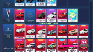 Forza Horizon 5 -current car collection (July 2023)