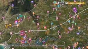 Forza Horizon 5 - Map(center)