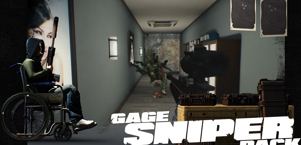 PayDay 2 Gage Sniper Pack DLC Inbound