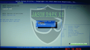 Enable CSM